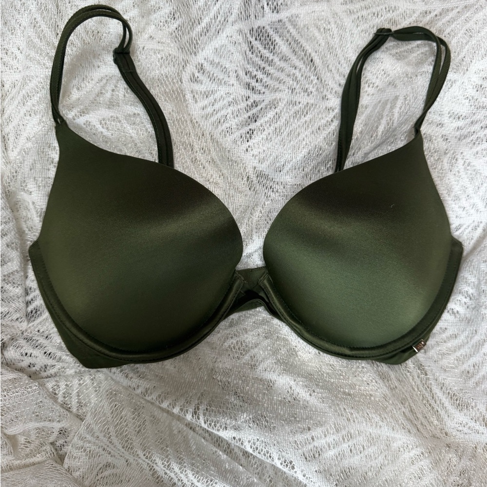 Victoria's Secret Deep Green Bra